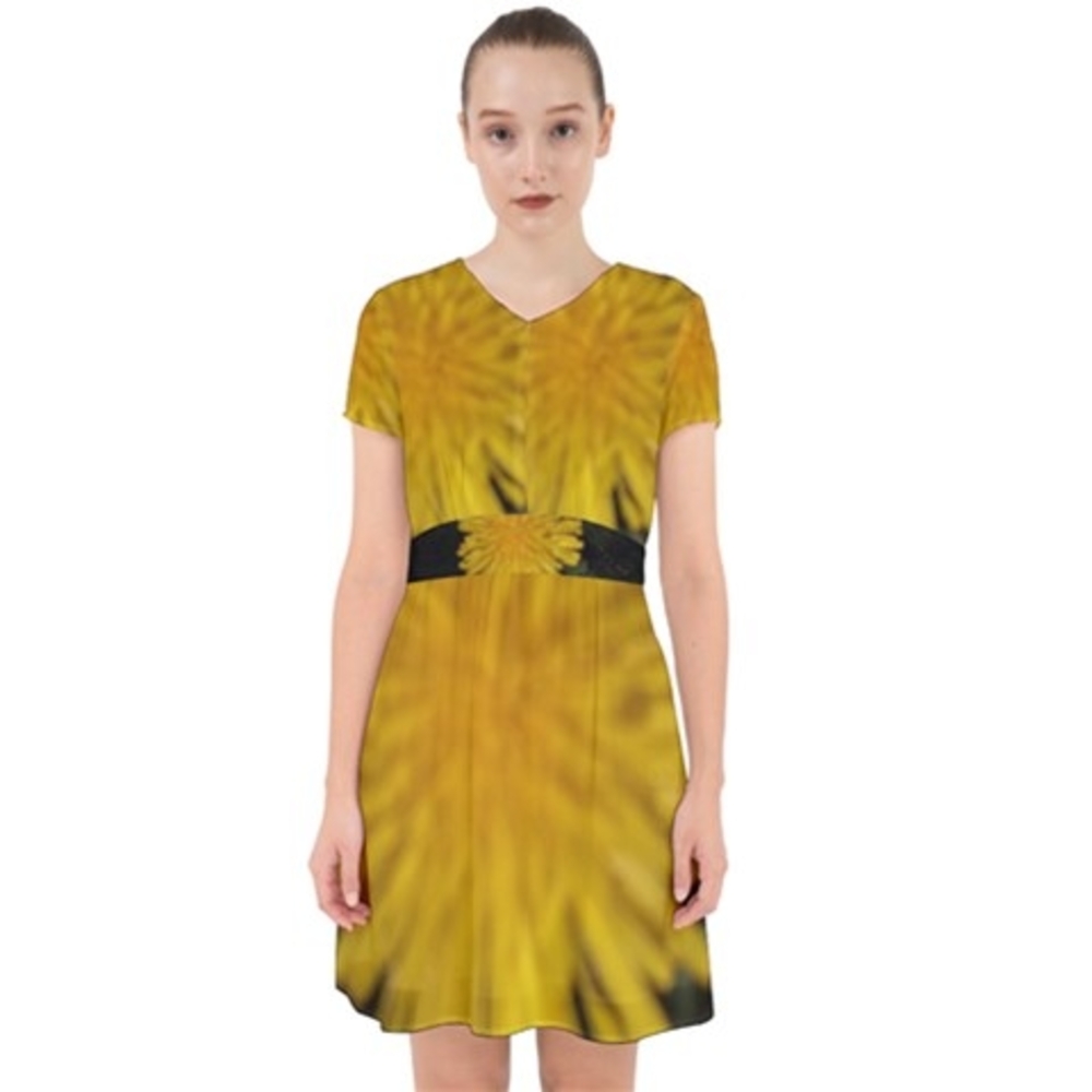 Yellow Floral Dress